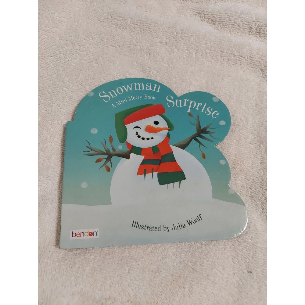 Bendon Snowman Surprise Mini Merry Book Julia Woolf‎ Illustrated Kids